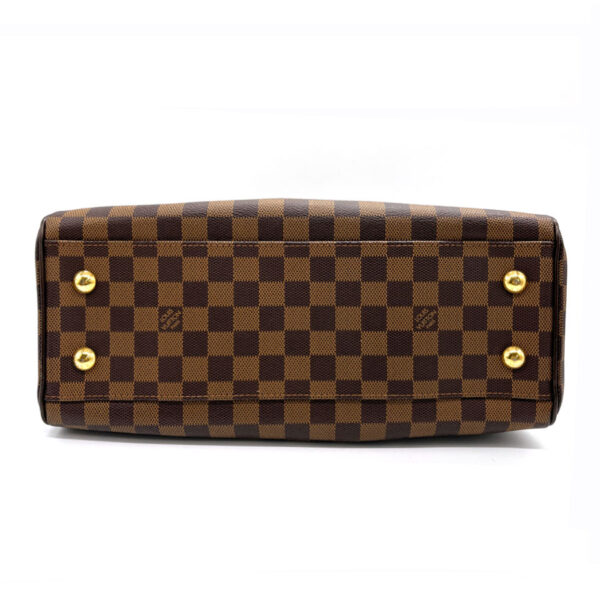 z0270 4 Louis Vuitton Trevi PM Damier Canvas Handbag Brown