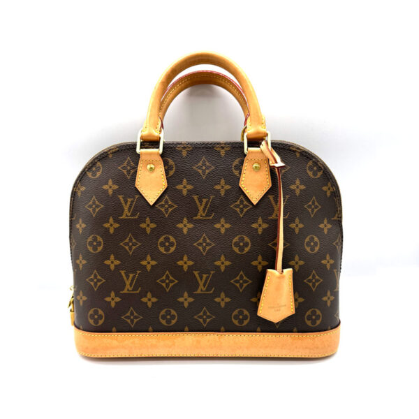 z0271 1 Louis Vuitton Handbag Monogram Alma PM Brown Canvas