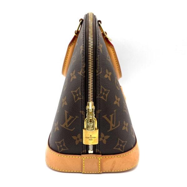 z0271 3 Louis Vuitton Handbag Monogram Alma PM Brown Canvas