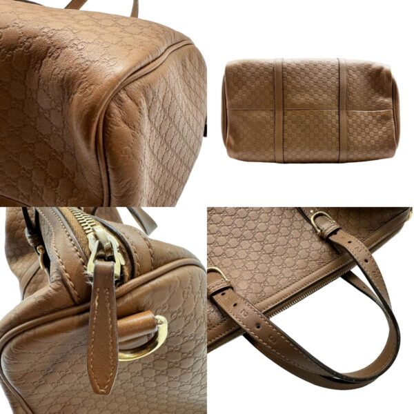 z0370 10 c Gucci Guccissima Leather Bag Brown