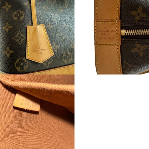 z0408 10 c Louis Vuitton Alma PM Monogram Canvas Handbag Brown