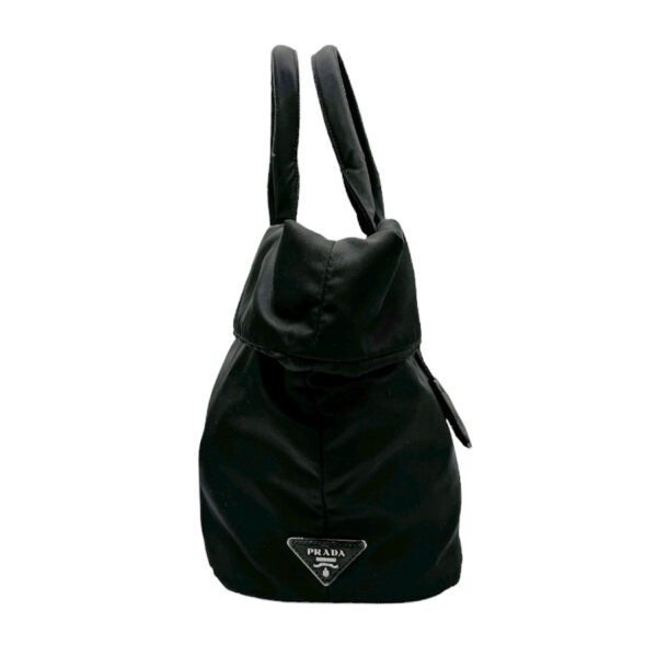 z0694 2 Prada Shoulder Bag Nylon Black