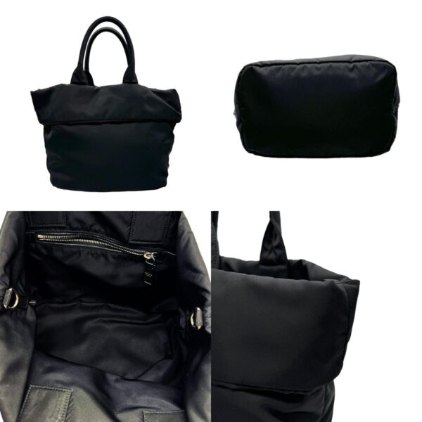 z0694 3 c Prada Shoulder Bag Nylon Black