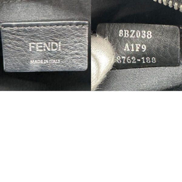 z0755 14 c Fendi Backpack Leather Black