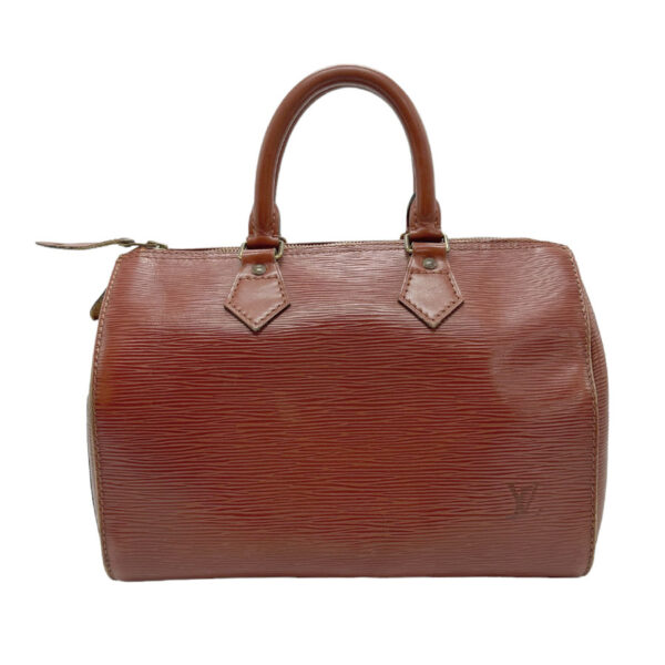 z0993 1 Louis Vuitton Speedy Epi Leather Handbag Kenya Brown