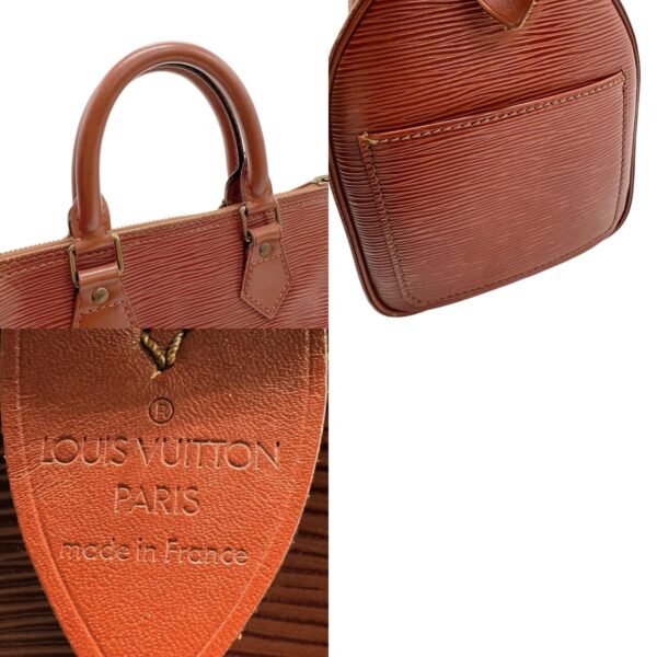 z0993 11 c Louis Vuitton Speedy Epi Leather Handbag Kenya Brown