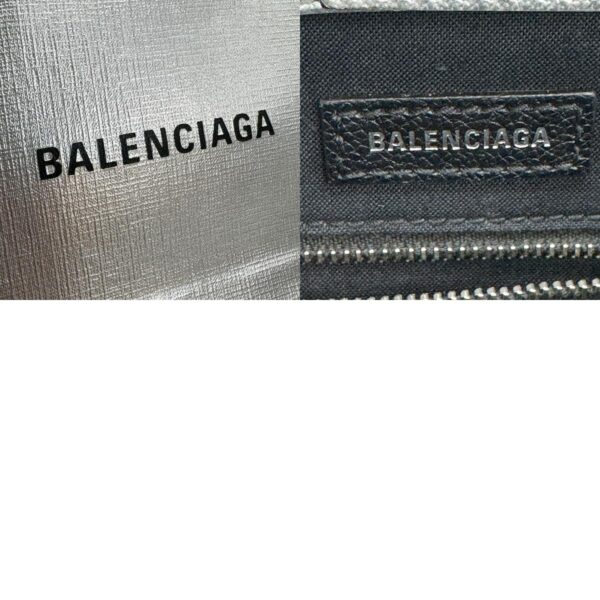 z1141 14 c Balenciaga Leather Shopping Tote XXS Bag