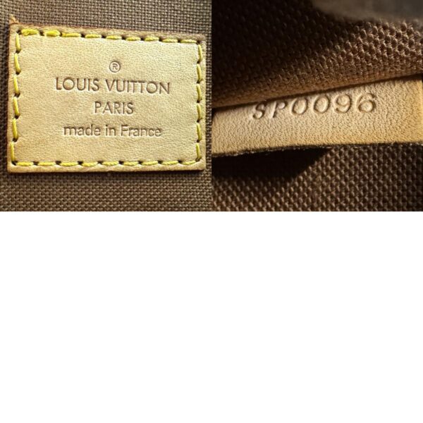 z1555 14 c Louis Vuitton Bum Bag Monogram Canvas Waist Bag Brown