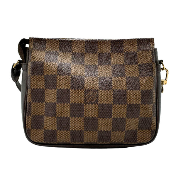 z1584 1 Louis Vuitton Truth Damier Canvas Handbag Brown