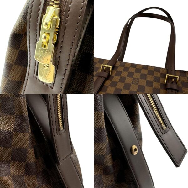 z1650 10 c Louis Vuitton Chelsea Damier Canvas Shoulder Bag Brown