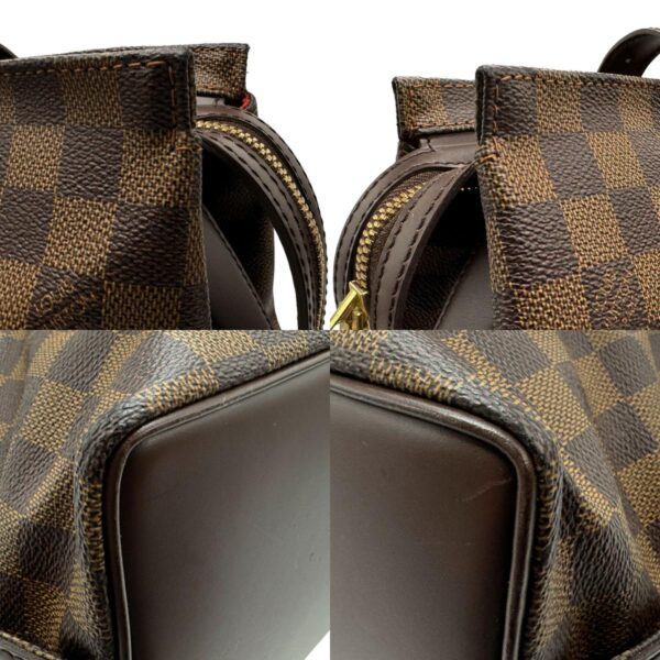 z1650 6 c Louis Vuitton Chelsea Damier Canvas Shoulder Bag Brown