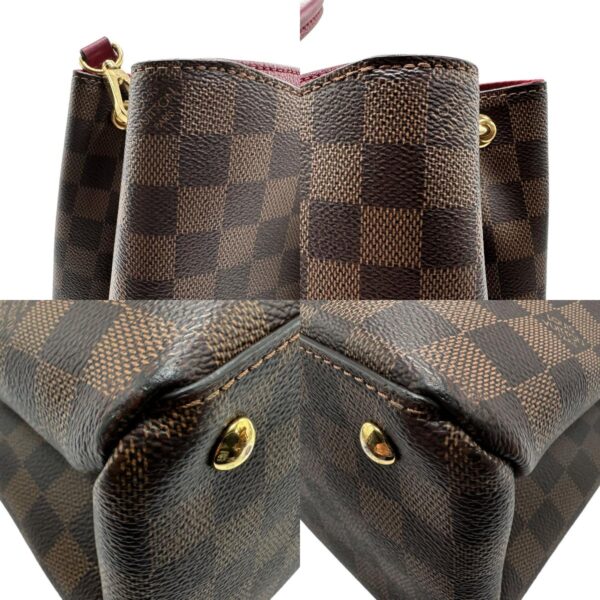 z1729 6 c Louis Vuitton Riverside Damier Canvas Handbag Brown