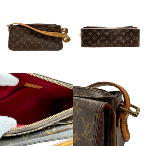 z1752 3 c Louis Vuitton Viva Cite MM Monogram Canvas Shoulder Bag Brown