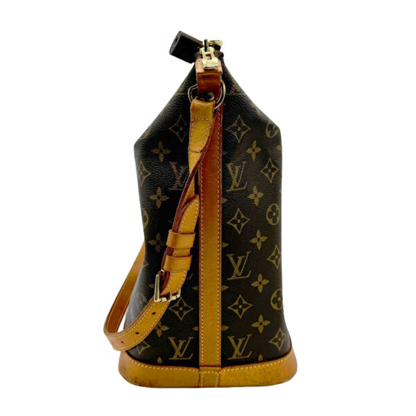 z1757 2 Louis Vuitton Amfersley Vanity Star Monogram Canvas Shoulder Bag Brown