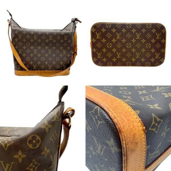 z1757 3 c Louis Vuitton Amfersley Vanity Star Monogram Canvas Shoulder Bag Brown