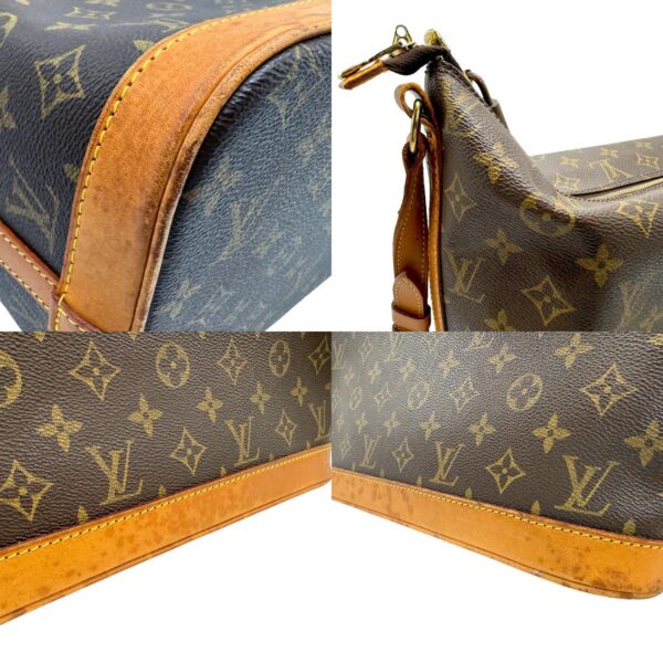 z1757 7 c Louis Vuitton Amfersley Vanity Star Monogram Canvas Shoulder Bag Brown