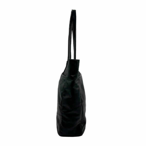 z1969 2 Prada Shoulder Bag Leather Black