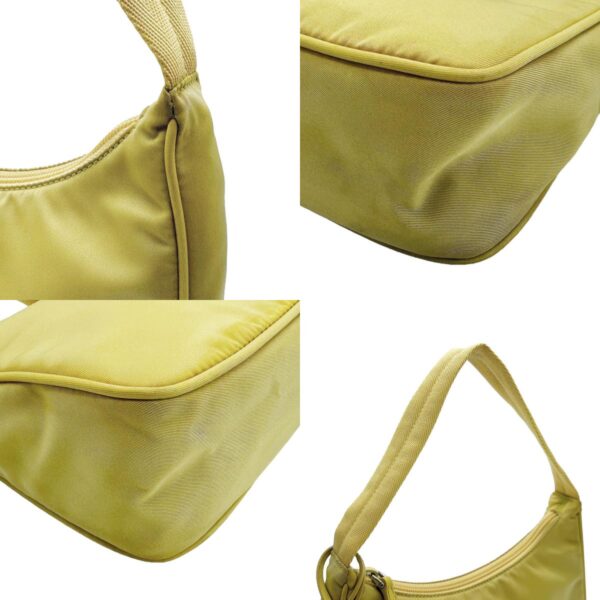 z2029 7 c Prada Handbag Nylon Yellow