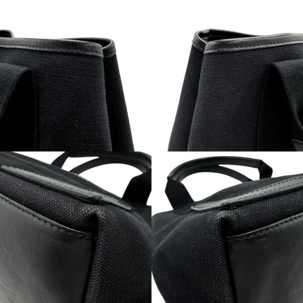 z2033 6 c Balenciaga Cabas S Canvas Tote Bag Black