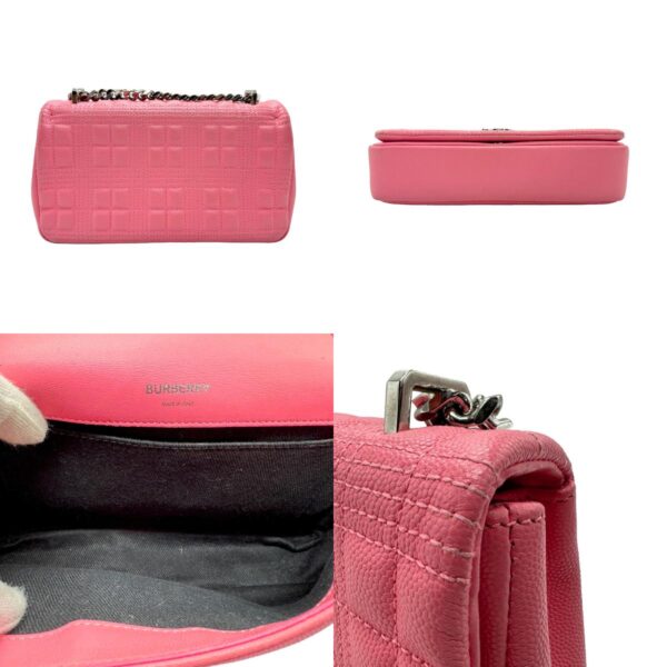 z2056 3 c Burberry Leather Shoulder Bag Pink