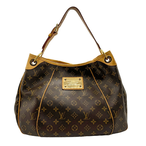 z2058 1 Louis Vuitton Galliera PM Shoulder Bag Monogram Canvas Brown