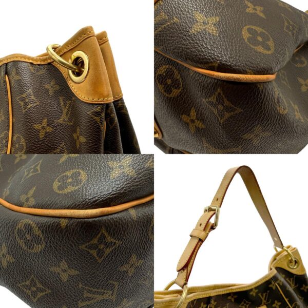 z2058 7 c Louis Vuitton Galliera PM Shoulder Bag Monogram Canvas Brown