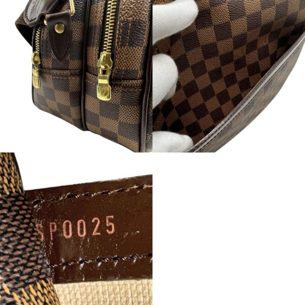 z2104 11 c Louis Vuitton Reporter PM Shoulder Bag Damier Canvas Brown