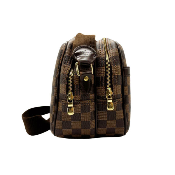 z2104 2 Louis Vuitton Reporter PM Shoulder Bag Damier Canvas Brown