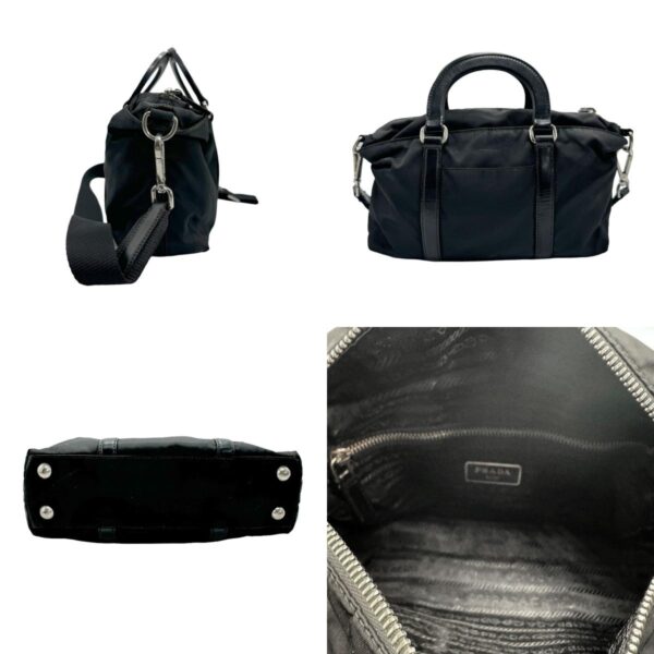 z2106 2 c Prada Shoulder Bag Nylon Black