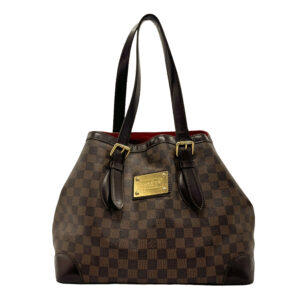 z2219 1 Louis Vuitton Papillon Damier Handbag Ebene Brown