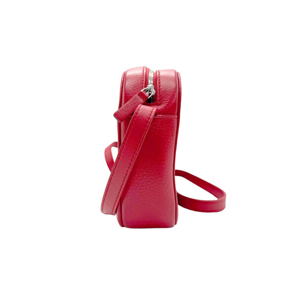 z2243 2 Balenciaga Shoulder Bag Leather Red