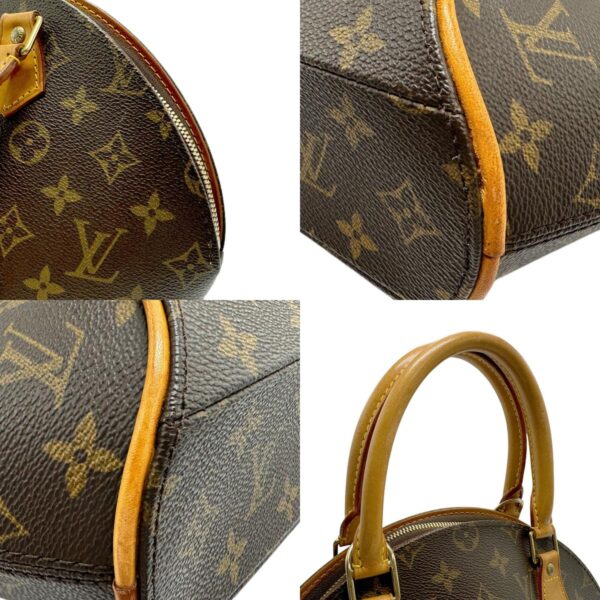 z2274 7 c Louis Vuitton Ellipse PM Handbag Monogram Canvas Brown