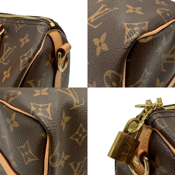 z2298 7 c Louis Vuitton Speedy Bandouliere 25 Shoulder Bag Monogram Canvas Brown