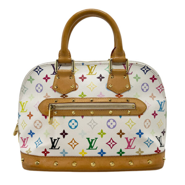 z2301 1 Louis Vuitton Blonde Handbag Monogram Multicolor Canvas