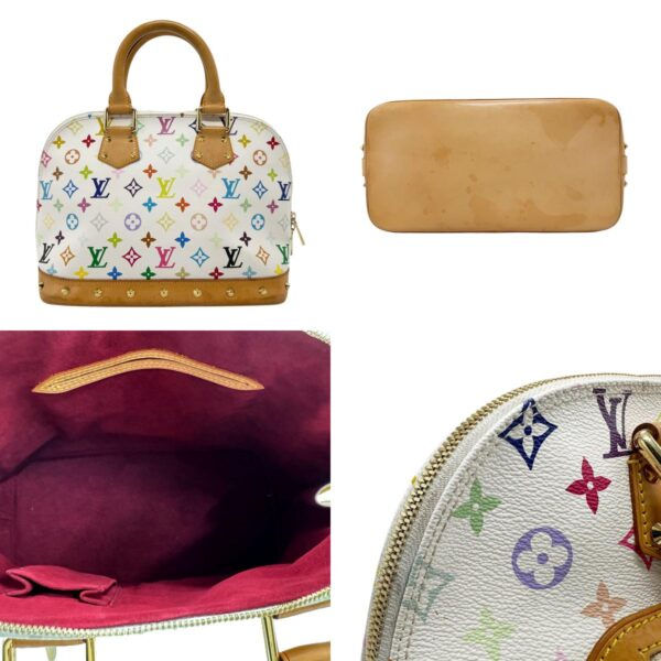 z2301 3 c Louis Vuitton Blonde Handbag Monogram Multicolor Canvas