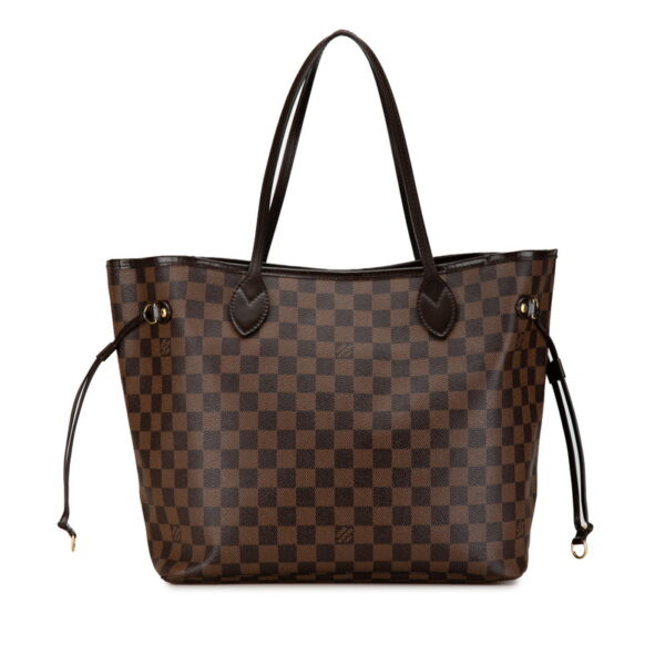 ze5i8qo31my0cu10 3 Louis Vuitton Damier Neverfull MM Tote Bag Brown