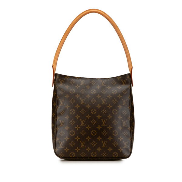 zpgo3ktnk30d6kwl 3 Louis Vuitton Monogram Looping GM Shoulder Bag Brown