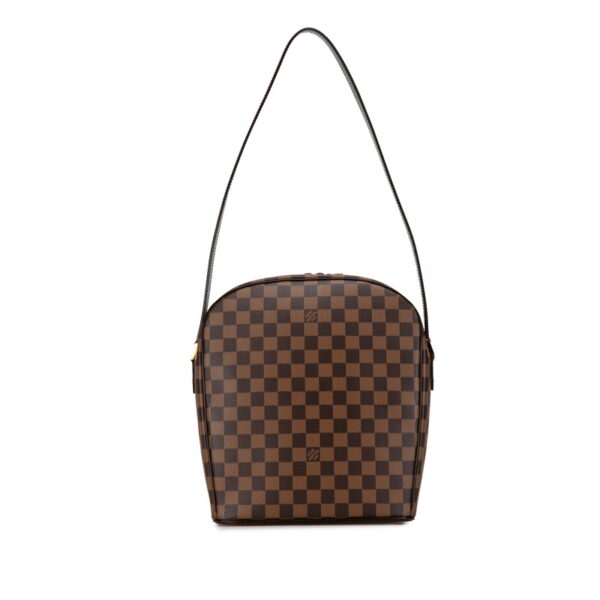 zv43quiir7wdqj5s 3 Louis Vuitton Damier Ipanema GM Shoulder Bag Brown