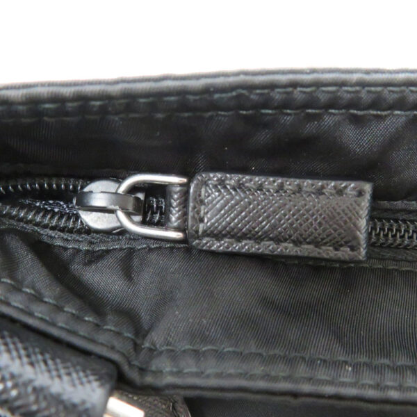 08 Prada Shoulder Bag Pocono Nylon Black