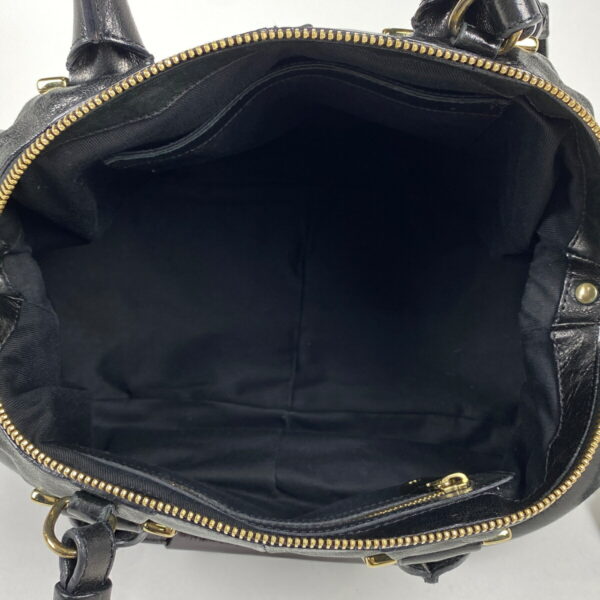 1000063082103 16 Chloe Etel 2WAY Shoulder Bag Leather Black