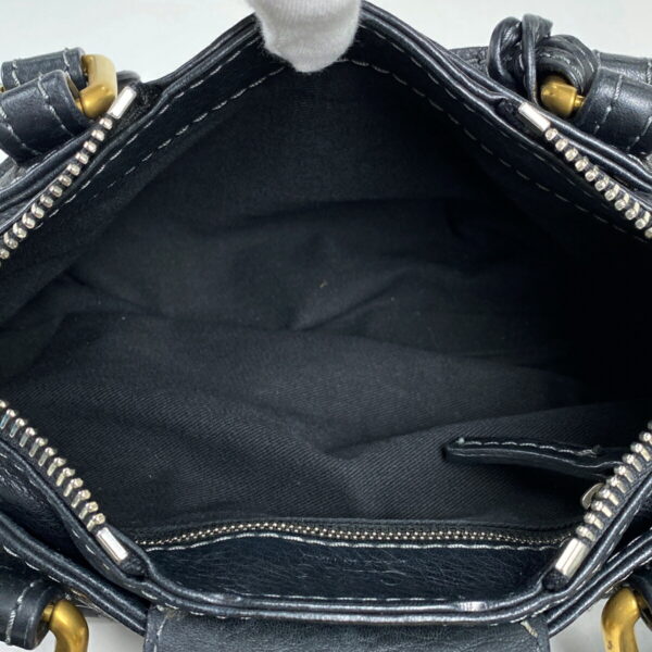 1000066389971 16 Chloe Paddington Handbag Leather Black