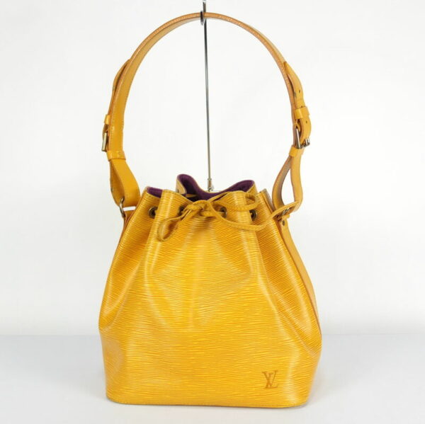 10003035 1 Louis Vuitton Petit Noe Shoulder Bag Epi Tassili Yellow