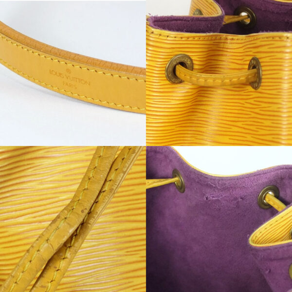 10003035 9 Louis Vuitton Petit Noe Shoulder Bag Epi Tassili Yellow