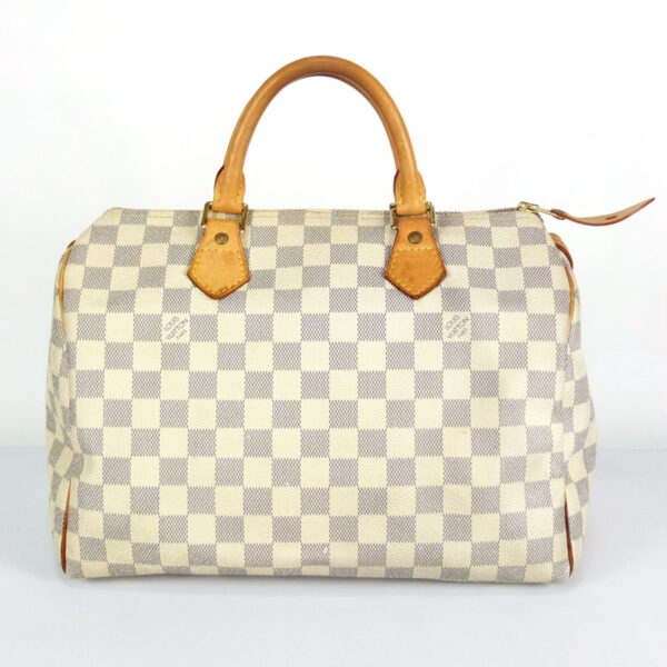 10003086 1 Louis Vuitton Speedy 30 Handbag Damier Azur