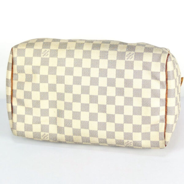 10003086 3 Louis Vuitton Speedy 30 Handbag Damier Azur