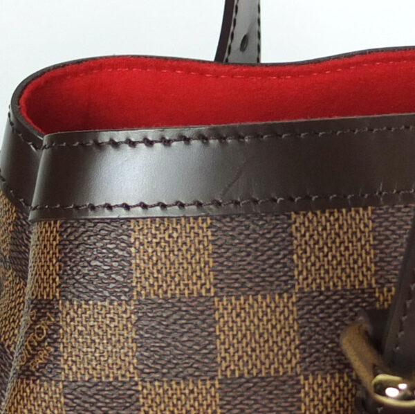 10003088 6 Louis Vuitton Hampstead MM Tote Bag Damier Ebene