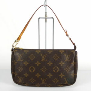 10003096 1 Louis Vuitton Chantilly GM Crossbody Shoulder Bag Monogram Brown