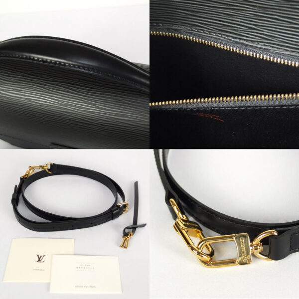 10003153 9 Louis Vuitton Monceau Epi Noir 2WAY Bag