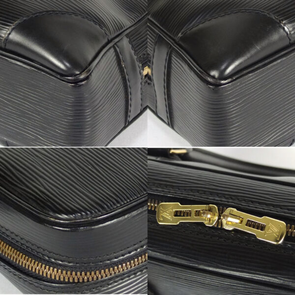 10003170 7 Louis Vuitton Porte de Cumin Voyage Epi Noir Business Bag