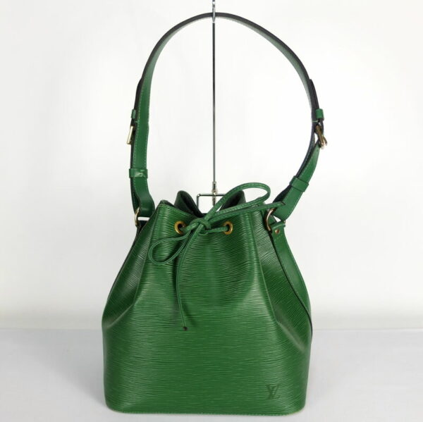 10003310 1 Louis Vuitton Petit Noe Epi Borneo Green Shoulder Bag